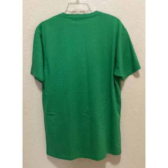 Next Level Heavy Metal Graphic Tee Green & Purple Men's Short Sleeve T-Shirt L - Picture 3 of 4